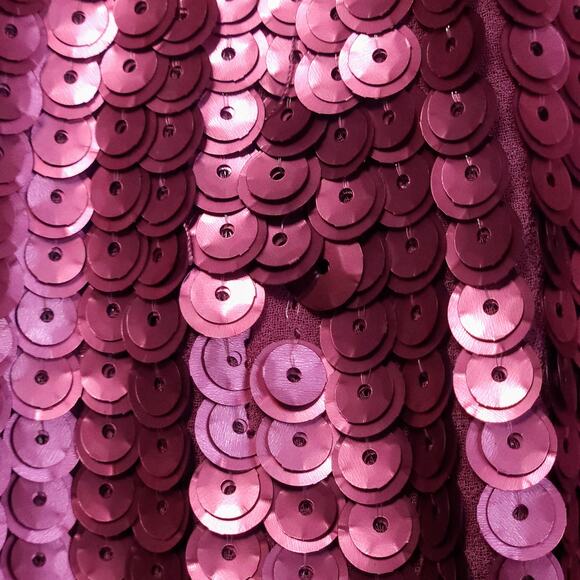 Elegant express Pink Sequin Halter Dress - Picture 7 of 10